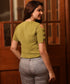 Check Detailed Office Pant